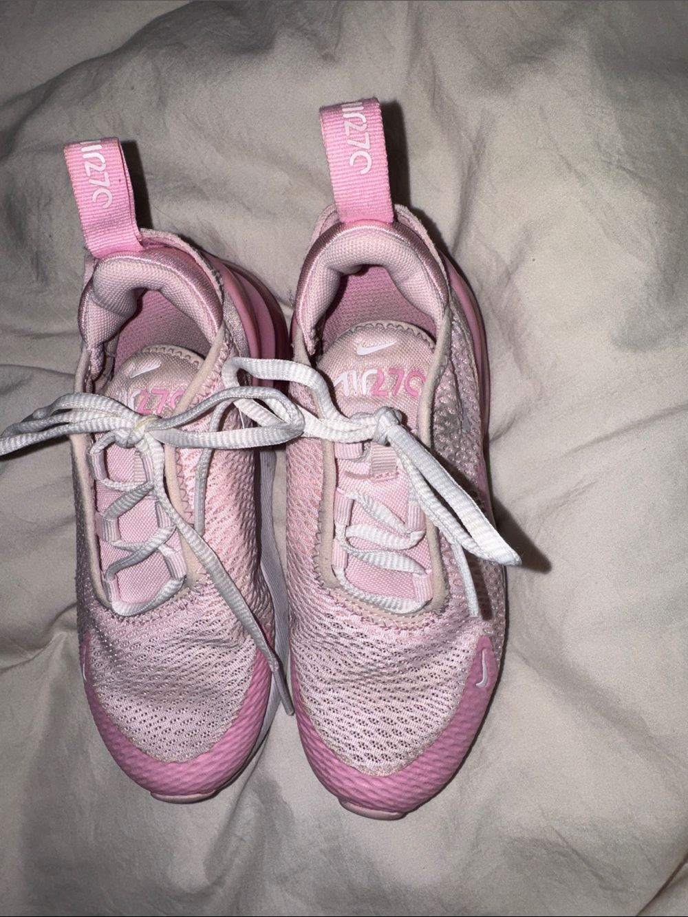 Nike Kids Pink Mesh Athletic Sneakers